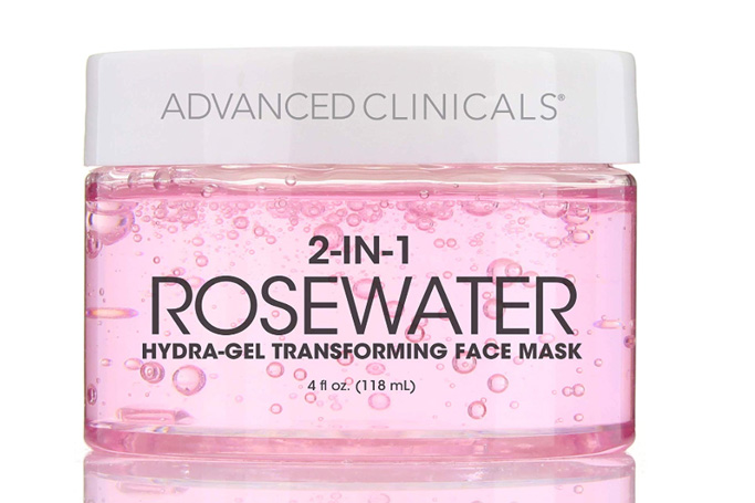 Advanced Clinicals Rosewater Mask 